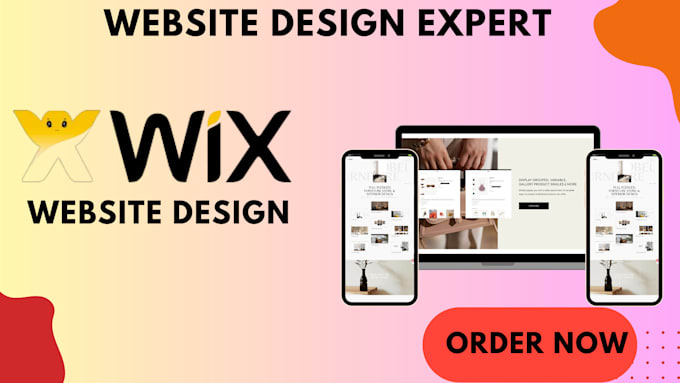 Gig Preview - Build wix website redesign wix website design wix website wix ecommerce