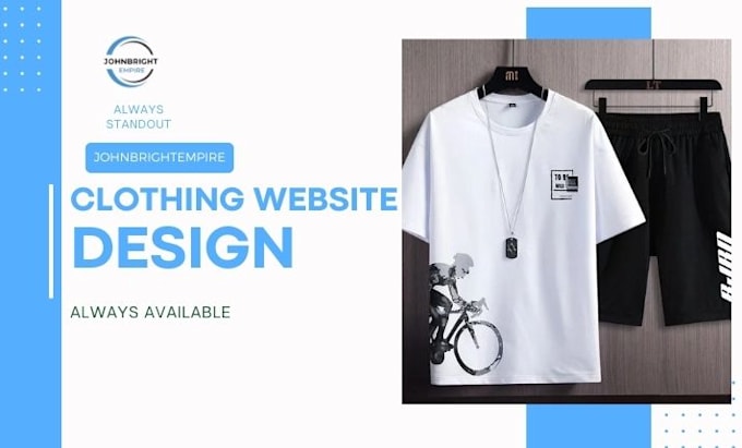 Gig Preview - Design a clothing and fashion shopify store or website