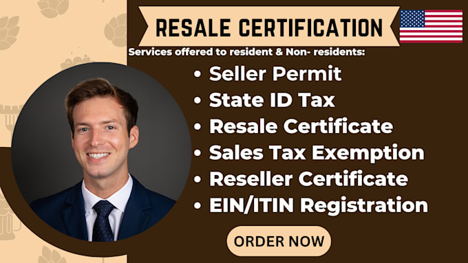 Bestseller - resale certificate, reseller certificate, seller permit, sales tax exemption