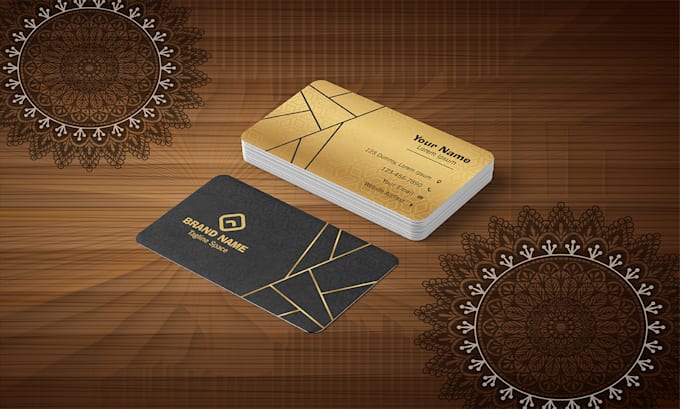 Gig Preview - Do  professional, luxury business card, visiting card and name card design