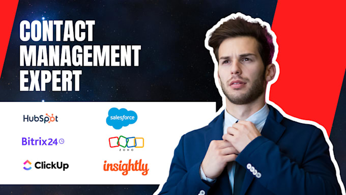 Gig Preview - Hubspot monday insightly salesforce zoho CRM sugar agile CRM contact management