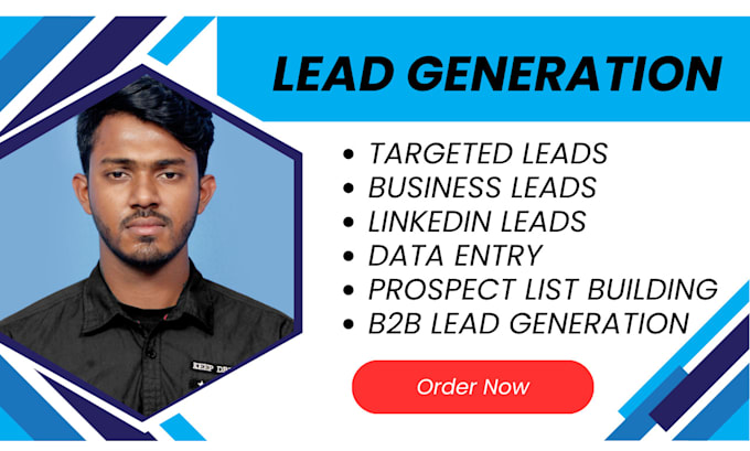 Bestseller - do qualified b2b lead generation,linkedin leads and targed leads