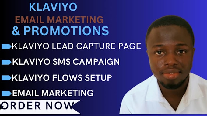 Gig Preview - Set up klaviyo email marketing klaviyo SMS flow email campaign shopify marketing