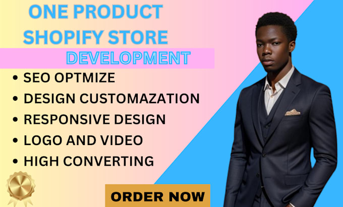 Bestseller - build one product store, SEO and pod shopify website