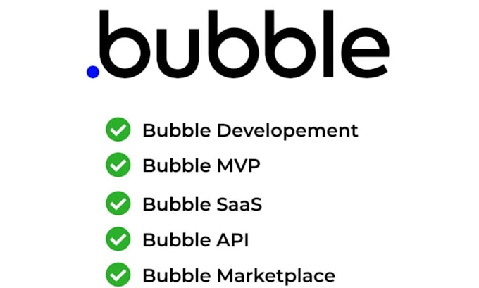 Bestseller - be your bubble io expert developer, no code web app, bubble website development