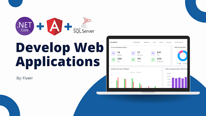 Gig Preview - Develop asp dot net web applications and restful API  with angular