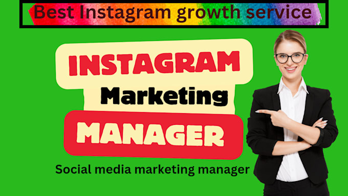 Gig Preview - Be your instagram marketing manager and content creator