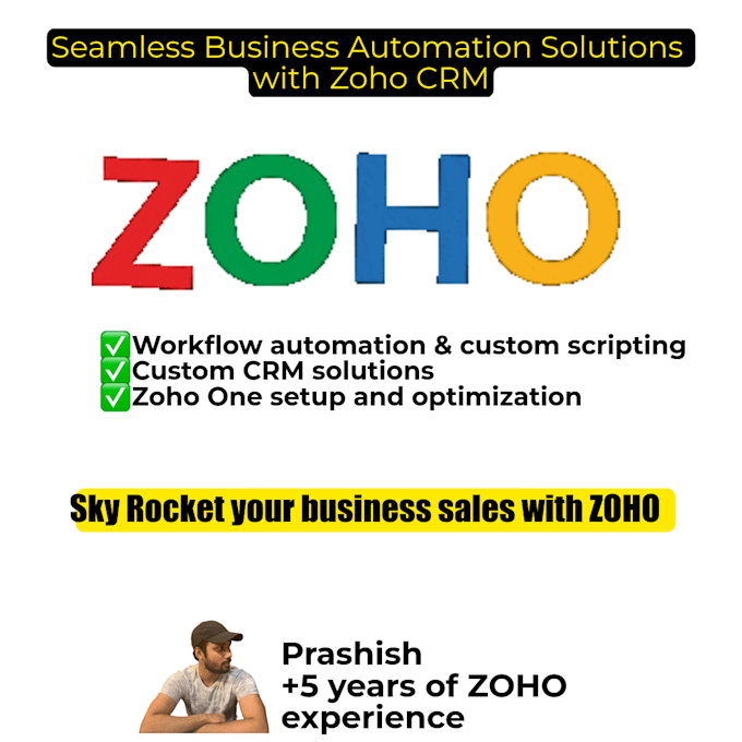 Bestseller - set up and optimize zoho one to streamline your business processes