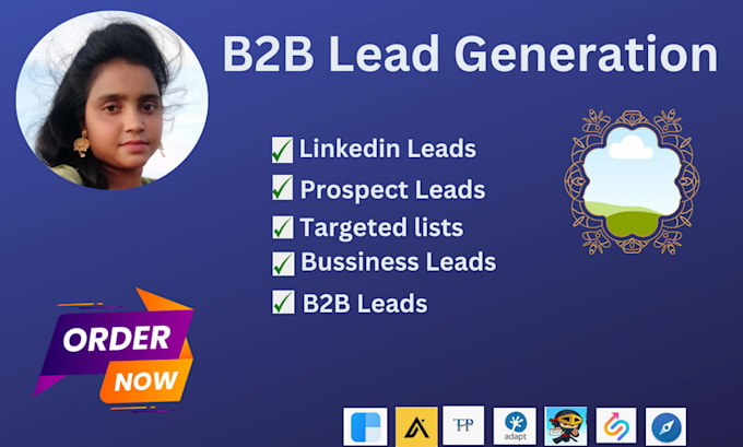 Gig Preview - Be your b2b lead generator