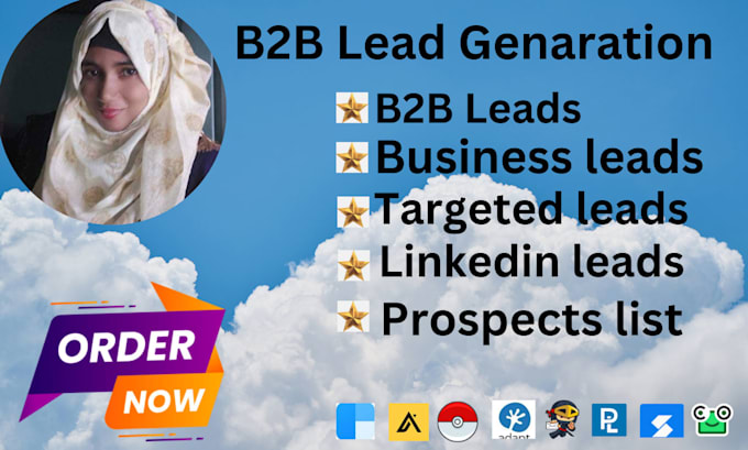 Gig Preview - Be your b2b lead generator