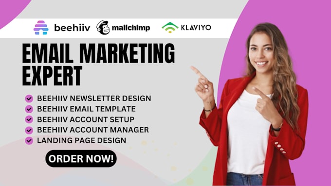 Gig Preview - Beehiiv newsletter beehiiv automation beehiv email template clixlo landing page