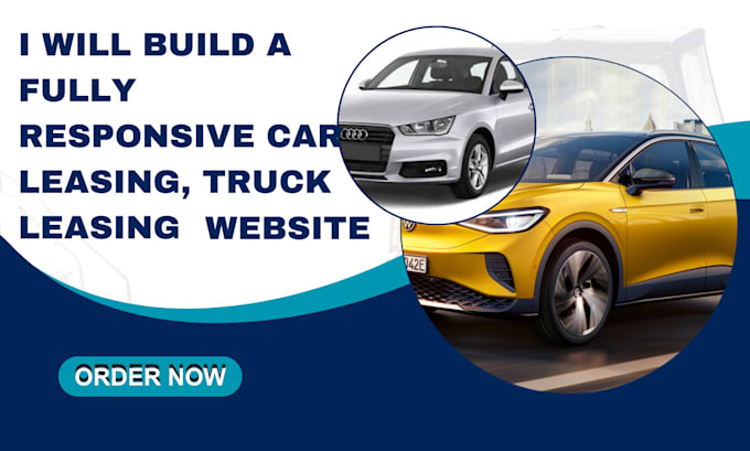 Bestseller - doresponsive car leasing website, truck leasing rental service wordpress website