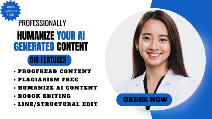 Bestseller - manually edit, rewrite, humanize ai chatgpt content format book edit book fast