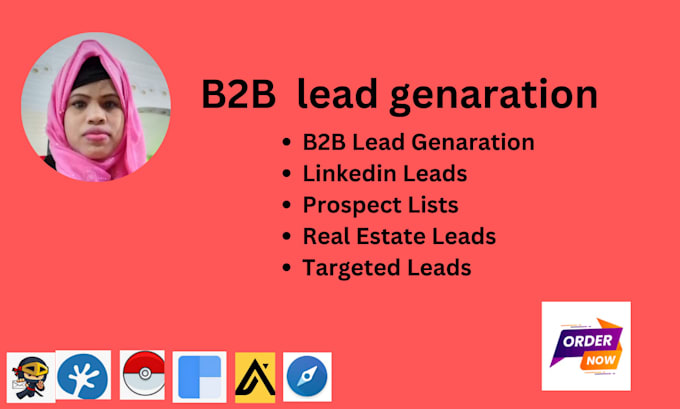 Gig Preview - Be your b2b lead generator