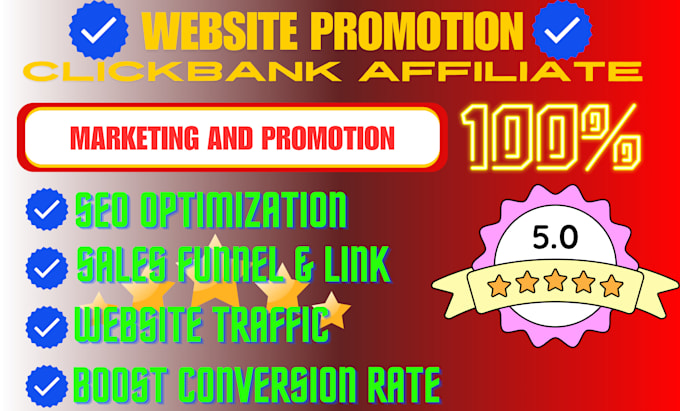 Gig Preview - Do  promotion for your website traffic, website promotion