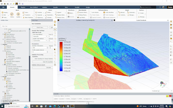 Gig Preview - Make cfd, fea analysis in ansys, comsol or solid works