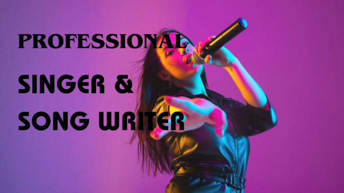 Gig Preview - Be your soulful female singer, vocalist and songwriter