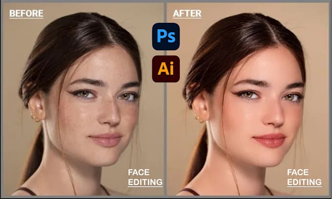 Gig Preview - Do any adobe photoshop editing and retouching and realistic photo manipulation