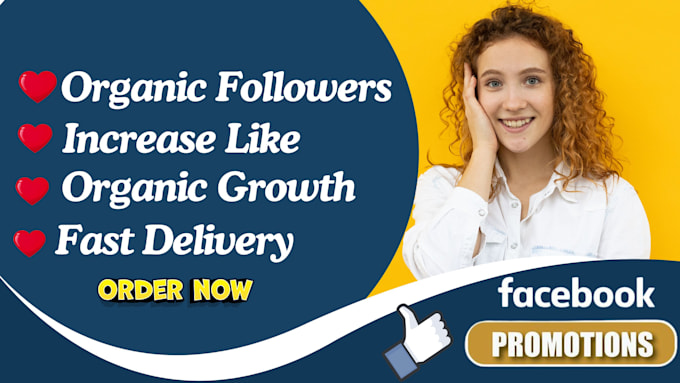 Bestseller - promote your facebook page like and followers