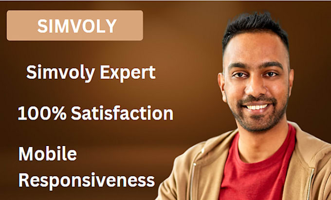 Gig Preview - Create simvoly website redesign simvoly landing page, simvoly funnel design