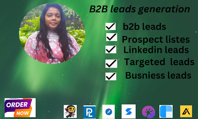 Gig Preview - Be your b2b lead generator