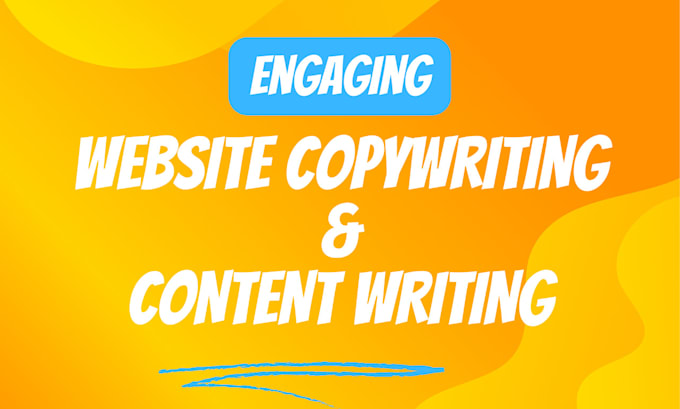 Gig Preview - Be your content writer and website copywriting