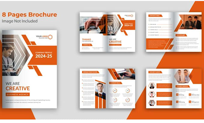 Gig Preview - Design a clean professional trifold or bifold brochure