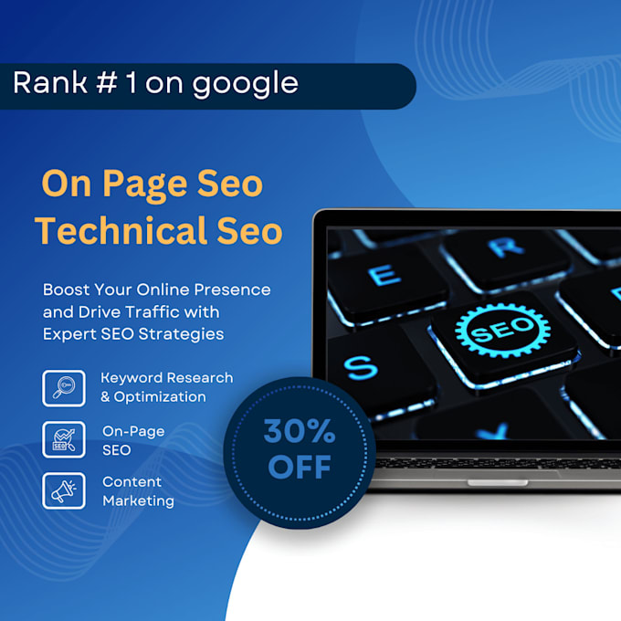 Bestseller - do on page SEO and technical optimization for your website