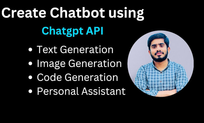 Gig Preview - Create ai chatbot using chatgpt api and integrate in website or app