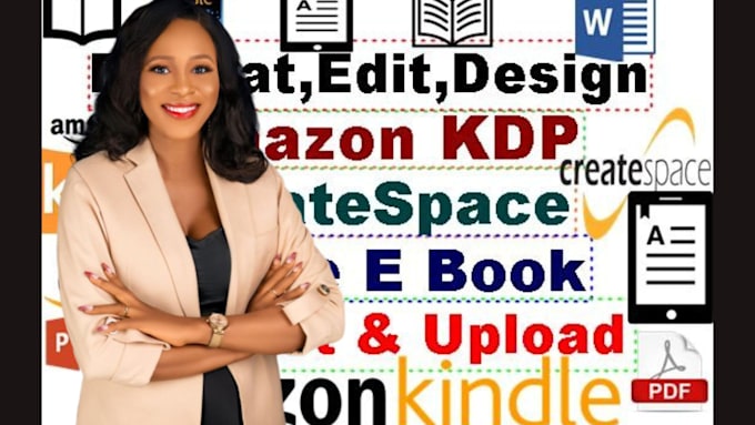 Gig Preview - Be your professional book and ebook formatting for amazon kindle format PDF form