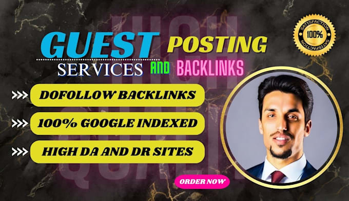 Bestseller - publish high da guest post, guest posting service with seo dofollow backlinks