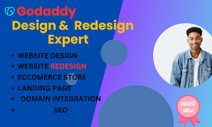 Bestseller - design a professional godaddy website