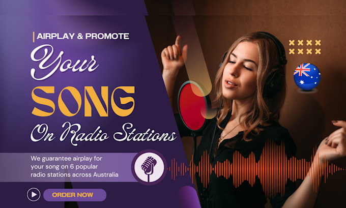 Gig Preview - Promote and airplay your song on 6 radio stations in australia