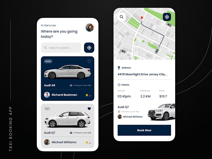 Bestseller - develop taxi booking app, taxi app like uber clone, taxi booking website