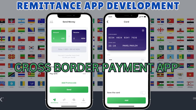 Bestseller - create fintech app, remittance app, cross border money transfer app, payment app