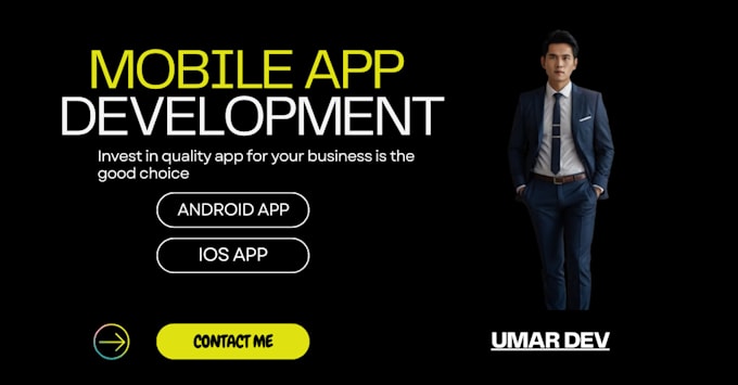 Gig Preview - Do mobile app development, android, ios app development, flutter app developer