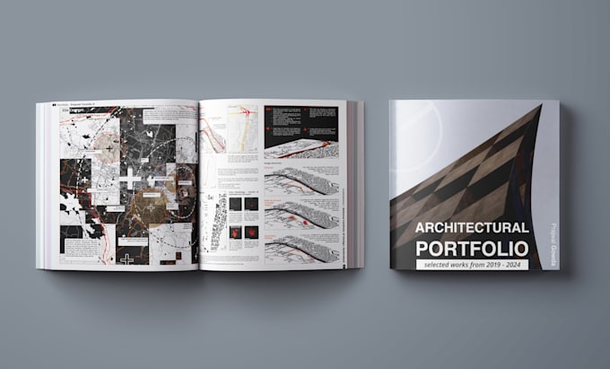 Gig Preview - Design a custom portfolio for architects and designers in indesign