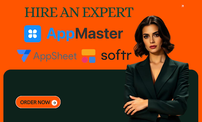 Gig Preview - Develop mobile apps using appsheet, appmaster and softr