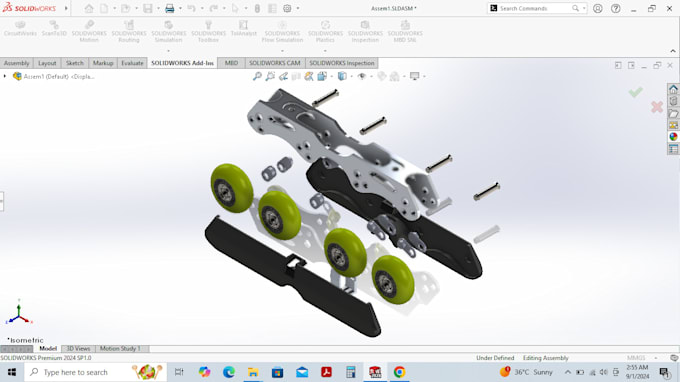 Gig Preview - Do mechanical 3d modeling and 2d drawings in solidworks, autocad