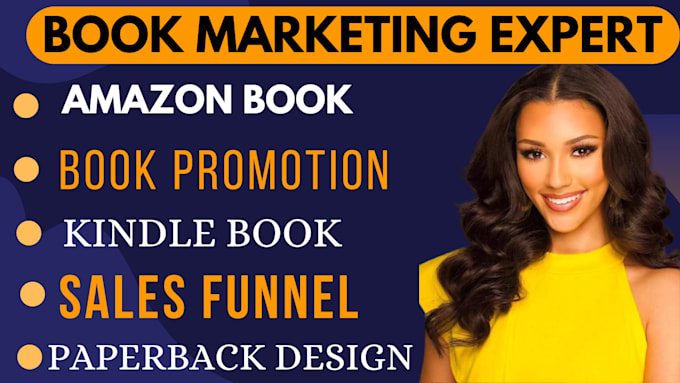 Gig Preview - Do ebook marketing sales funnel book promotion amazon kdp promotion