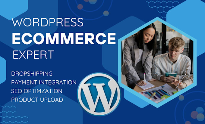 Gig Preview - Build woocommerce website wordpress ecommerce website woocommerce dropshipping