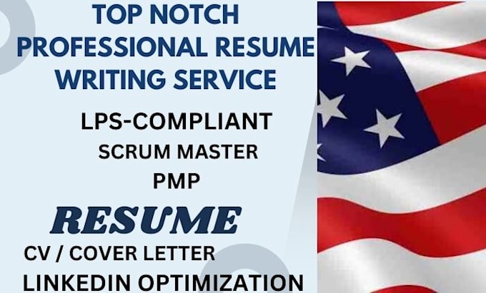 Gig Preview - Write you a scrum master and pmp project management resume