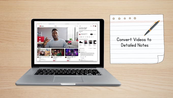 Gig Preview - Convert youtube videos into detailed notes and summaries