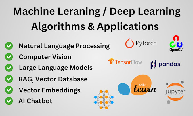 Gig Preview - Do machine learning and deep learning and ai projects