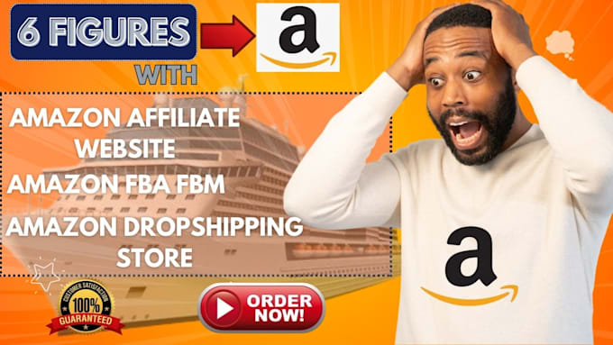 Gig Preview - Set up  autopilot amazon affiliate website, amazon dropshipping, fba, fbm store