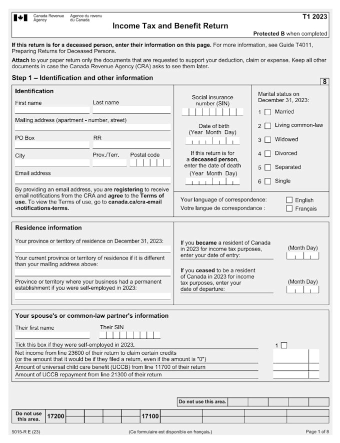 Bestseller - prepare t1 and t2 income tax returns