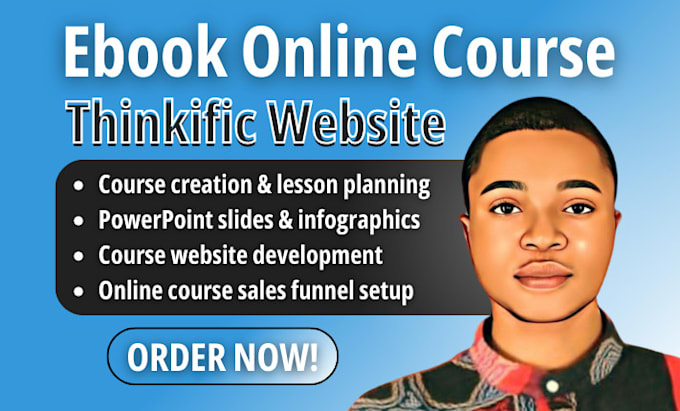 Bestseller - create ebook online course content creation lesson plan on thinkific website