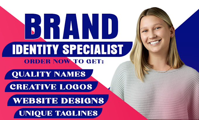 Bestseller - create your business name, slogan, logo and brand identity