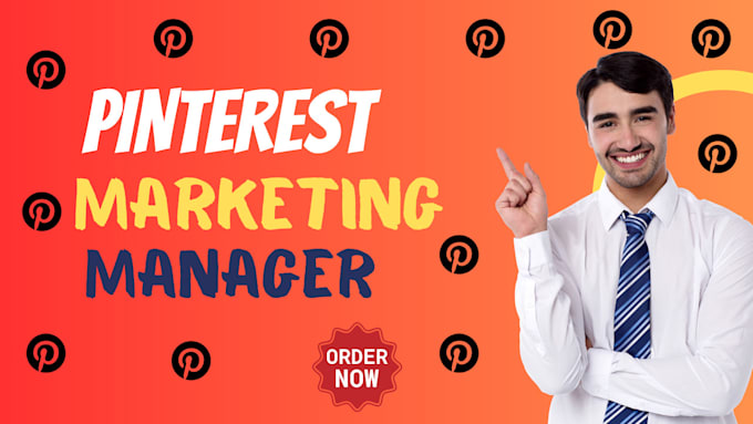 Gig Preview - Be your pinterest marketing manager pins seo optimization