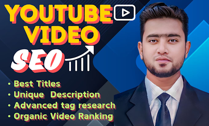 Gig Preview - Do youtube video SEO for improving video top ranking